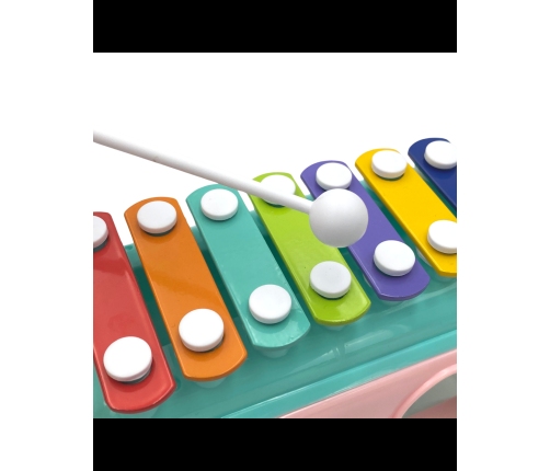 WOOPIE BABY Samochodzik Muzyczny Sorter z Cymbałkami Zielony