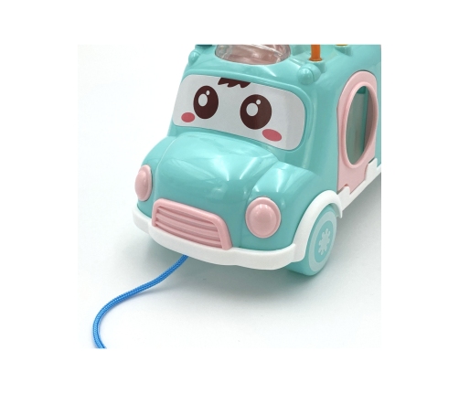 WOOPIE BABY Samochodzik Muzyczny Sorter z Cymbałkami Zielony