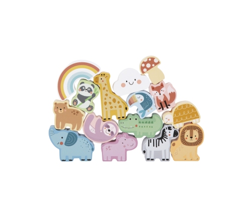 WOOPIE GREEN Tajemnicze Pudełko Dotknij i Dopasuj FSC