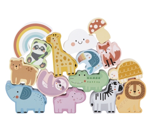 WOOPIE GREEN Tajemnicze Pudełko Dotknij i Dopasuj FSC