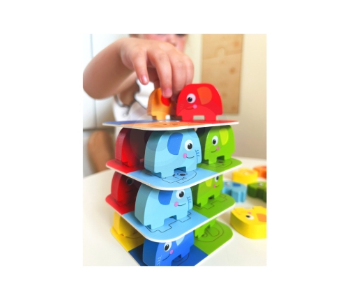 WOOPIE GREEN Słonik na Słoniku Gra Zręcznościowa FSC