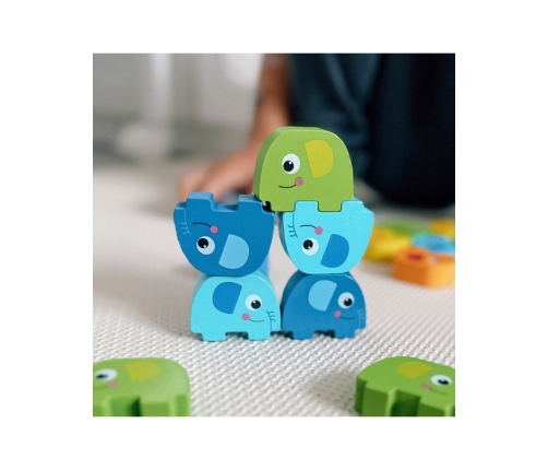 WOOPIE GREEN Słonik na Słoniku Gra Zręcznościowa FSC