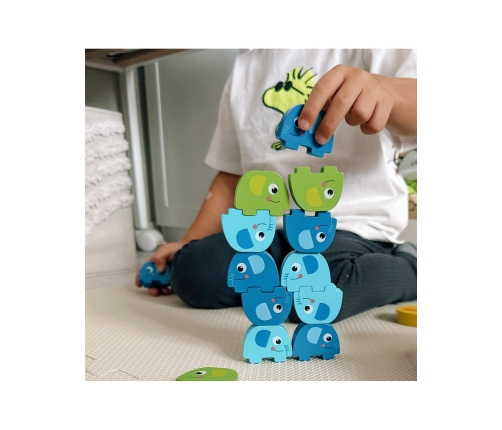 WOOPIE GREEN Słonik na Słoniku Gra Zręcznościowa FSC