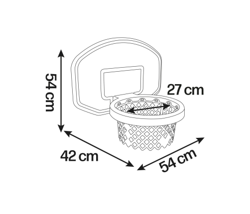 SMOBY Kosz do Koszykówki