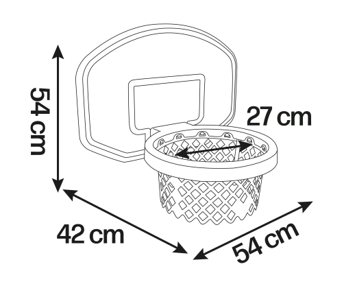 SMOBY Kosz do Koszykówki