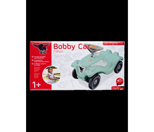 Stumjamā mašīna BIG Bobby Car Green Sea
