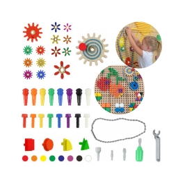 MASTERKIDZ Zestaw Akcesoriów Mix Kołeczki Śrubki Narzędzia 352 el. MASTERKIDZ Zestaw Akcesoriów Mix Kołeczki Śrubki Narzędzia 352 el.