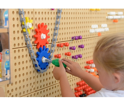 MASTERKIDZ Zestaw Akcesoriów Mix Kołeczki Śrubki Narzędzia 352 el.