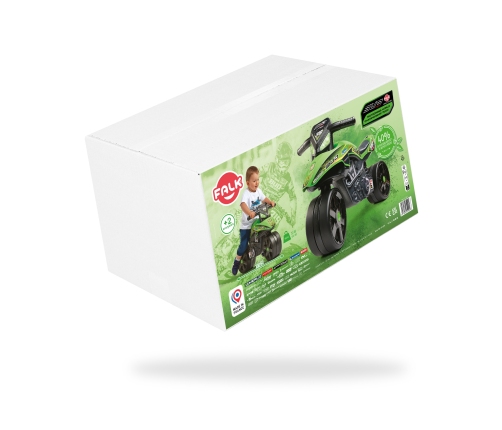 Stumjams motocikls FALK Racing Team Green