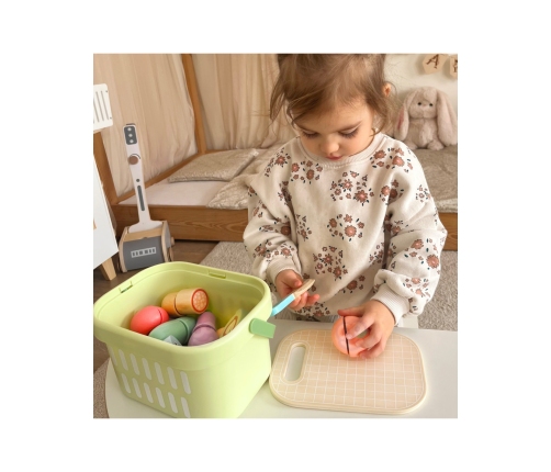 TOOKY TOY Drewniany Zestaw Żywność Warzywa Owoce