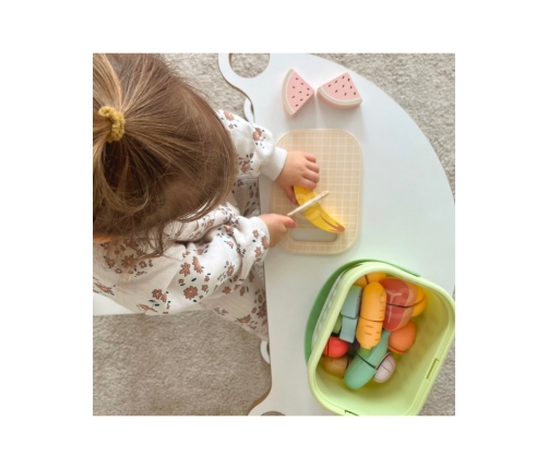 TOOKY TOY Drewniany Zestaw Żywność Warzywa Owoce