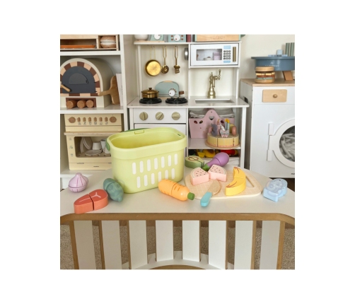 TOOKY TOY Drewniany Zestaw Żywność Warzywa Owoce