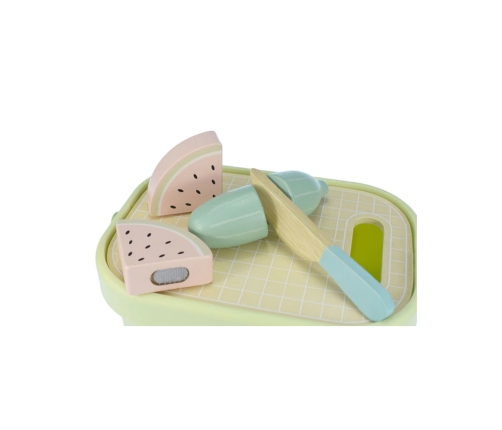 TOOKY TOY Drewniany Zestaw Żywność Warzywa Owoce