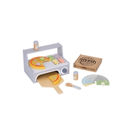 TOOKY TOY Pizzeria Drewniany Piec do Pizzy Akcesoria
