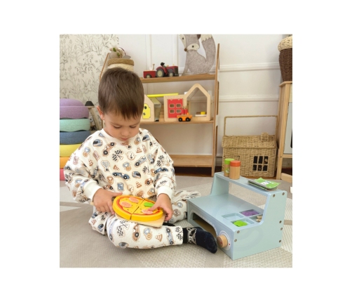 TOOKY TOY Pizzeria Drewniany Piec do Pizzy Akcesoria