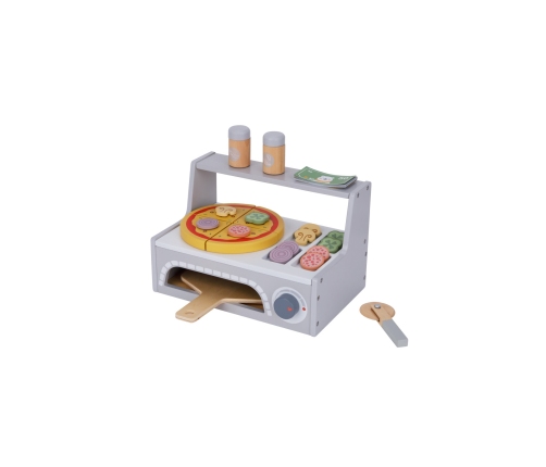 TOOKY TOY Pizzeria Drewniany Piec do Pizzy Akcesoria