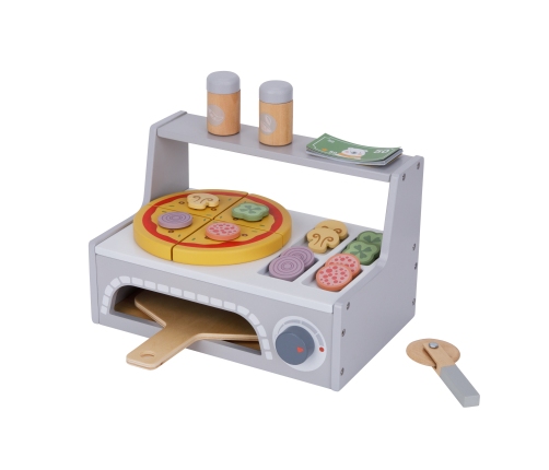 TOOKY TOY Pizzeria Drewniany Piec do Pizzy Akcesoria
