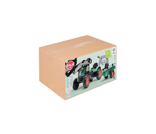 Трактор с педалями и ковшом FALK Farm Lander