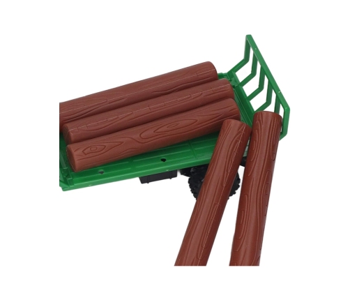 WOOPIE Traktor z Przyczepą na Pilota Sterowany RC - Skala 1:24