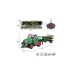 WOOPIE Traktor z Przyczepą na Pilota Sterowany RC - Skala 1:24