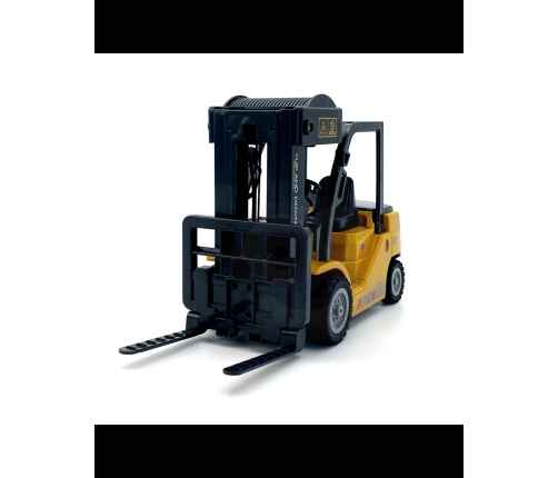 WOOPIE Zdalnie Sterowany Wózek Widłowy 2w1 Dźwig RC - Skala 1:24