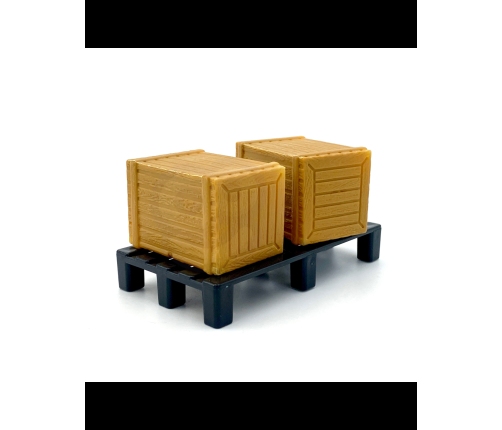 WOOPIE Zdalnie Sterowany Wózek Widłowy 2w1 Dźwig RC - Skala 1:24