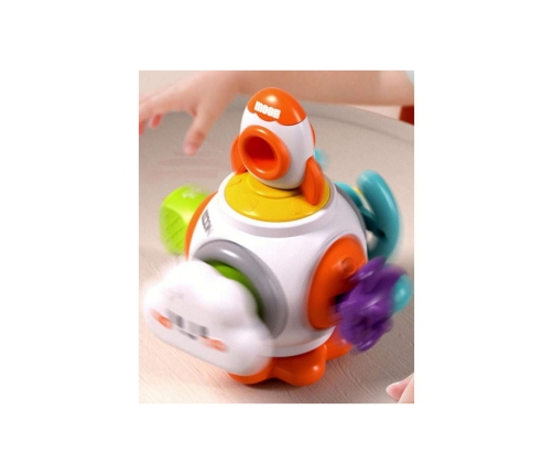 WOOPIE BABY Piłka Kosmiczna Rakieta 6w1 Montessori 18m+