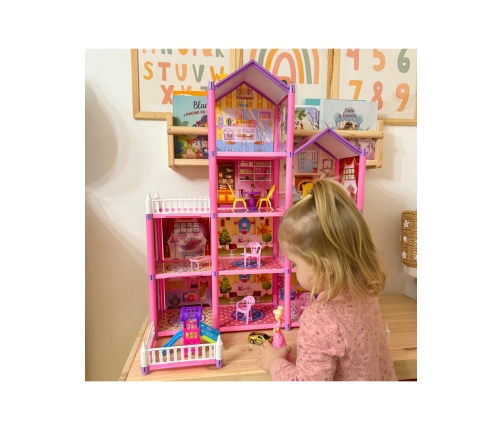Leļļu māja WOOPIE LOVELY HOUSE 194 el.