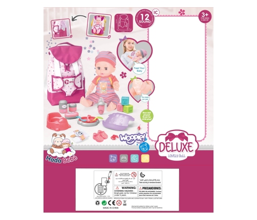 WOOPIE ROYAL Lelles mazulis + 19 aksesuāri