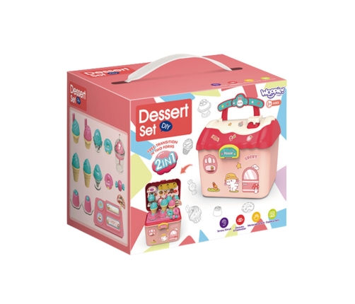 Čemodāns WOOPIE Ice Cream Lolor 2in1