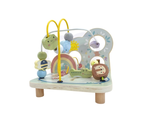 TOOKY TOY Drewniana Pętla Motoryczna Leśny Labirynt