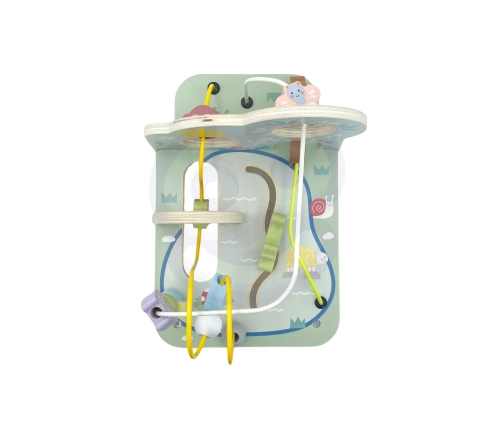 TOOKY TOY Drewniana Pętla Motoryczna Leśny Labirynt