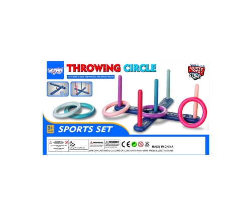 WOOPIE Gra Zręcznościowa SERSO FUN THROWING CIRCLE 3+