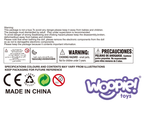 WOOPIE ROYAL Lalka Hiszpanka Marcia Interaktywna Baby Dolls