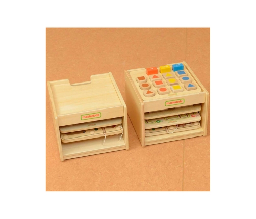 MASTERDKIZ Skapis mācību tāfeļu uzglabāšanai