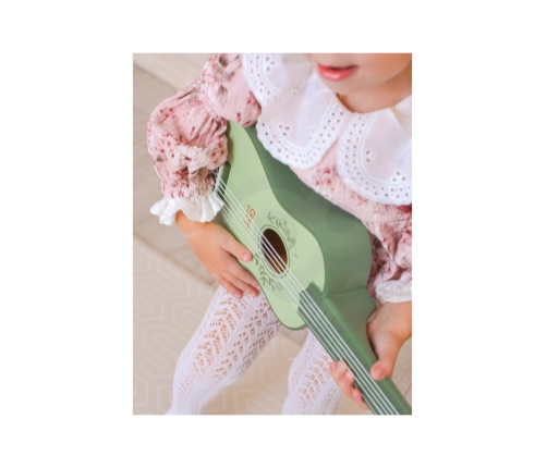 CLASSIC WORLD Drewniana Gitara Vintage dla Dzieci 3+