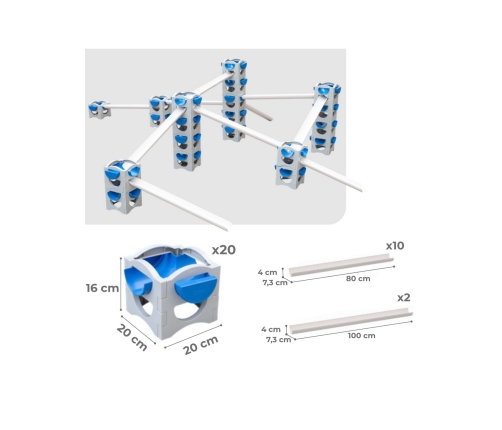 Ūdens cauruļu komplekts CLASSIC WORLD EDU