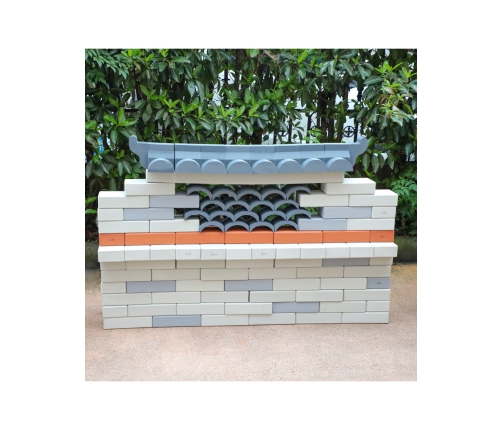 CLASSIC WORLD EDU Mega Klocki Konstrukcyjne Cegiełki EVA Miękkie do Budowania