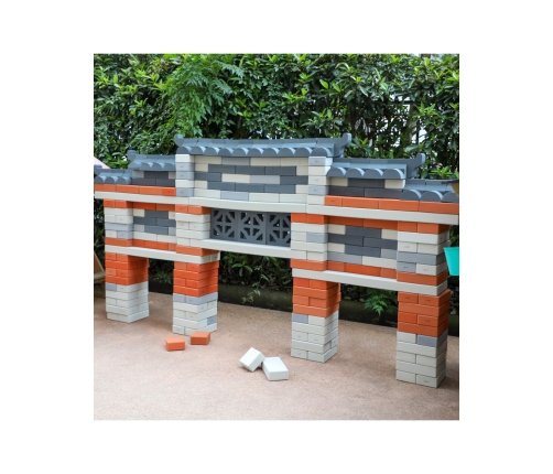 CLASSIC WORLD EDU Mega Klocki Konstrukcyjne Cegiełki EVA Miękkie do Budowania