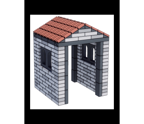 CLASSIC WORLD EDU Mega Klocki Konstrukcyjne Cegiełki EVA Miękkie do Budowania