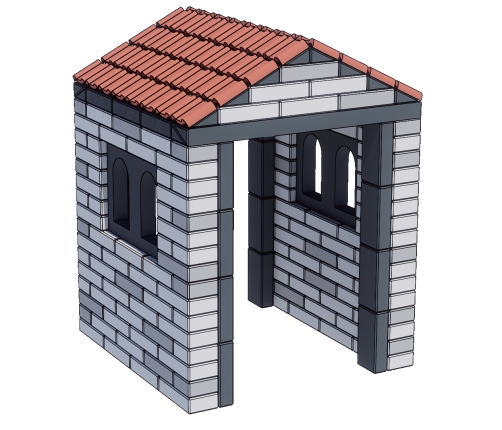 CLASSIC WORLD EDU Mega Klocki Konstrukcyjne Cegiełki EVA Miękkie do Budowania