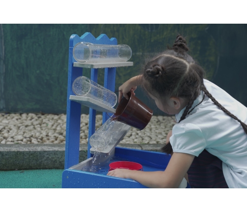 CLASSIC WORLD EDU Plac Zabaw Zabawka Wodna Rynny - Zestaw Doświadczalny