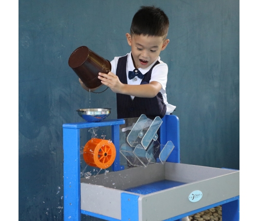 CLASSIC WORLD EDU Stolik Wodny Zestaw Doświadczalny 2w1 do Piasku i Wody