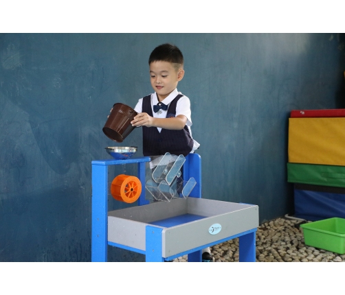 CLASSIC WORLD EDU Stolik Wodny Zestaw Doświadczalny 2w1 do Piasku i Wody