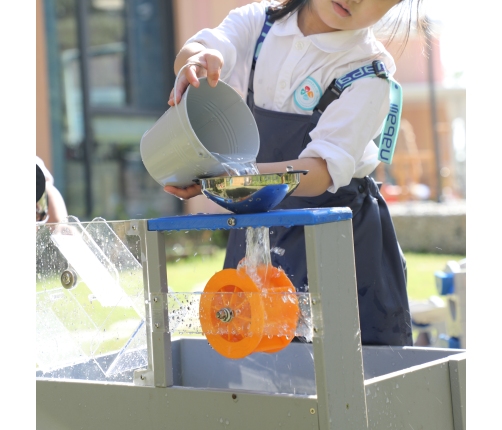 CLASSIC WORLD EDU Stolik Wodny Zestaw Doświadczalny 2w1 do Piasku i Wody