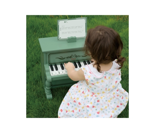 CLASSIC WORLD Pianinko Vintage + Książeczka do Nauki