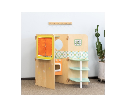 CLASSIC WORLD Wielofunkcyjny Domek z Kuchnią Rozkładany XXL