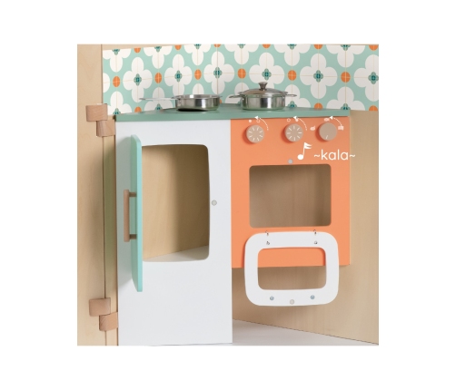 CLASSIC WORLD Wielofunkcyjny Domek z Kuchnią Rozkładany XXL