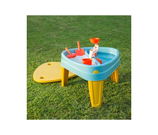 FEBER Stolik Wodny z Przykrywą CASUAL 4w1 Piaskownica Biurko Stolik Piknikowy Akc.