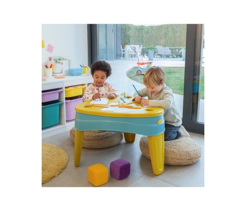 FEBER Stolik Wodny z Przykrywą CASUAL 4w1 Piaskownica Biurko Stolik Piknikowy Akc.